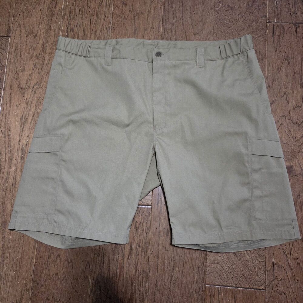 Vertx Phantom LT Ripstop Mens 44 Dessert Tan Cargo Shorts Elastic Waist